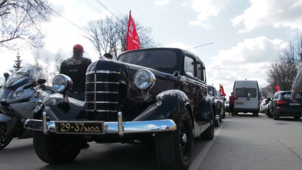 Автопробег ко Дню Победы.